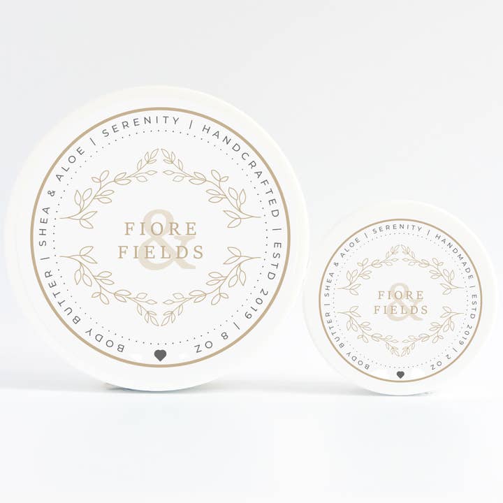 Mini Body Butter in Serenity for wholesale by FIORE & FIELDS