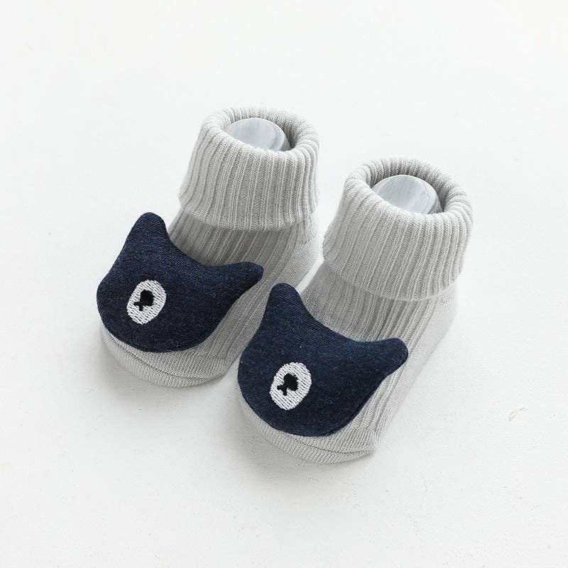 MyKids-USA® - Wholesale Socks - Baby - Baby Cartoon 3D Doll Patched Pattern Non-Slip Floor Socks4