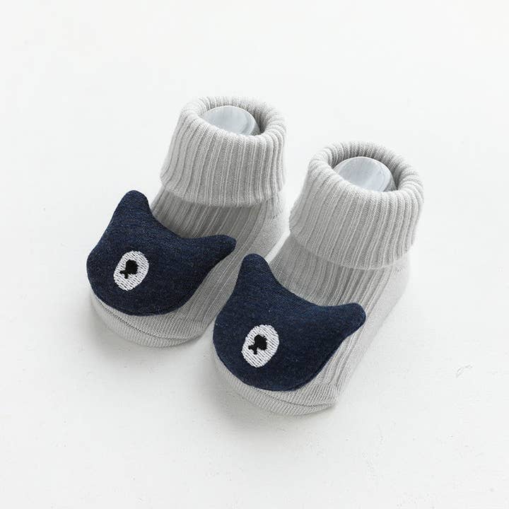 MyKids-USA® - Wholesale Socks - Baby - Baby Cartoon 3D Doll Patched Pattern Non-Slip Floor Socks4
