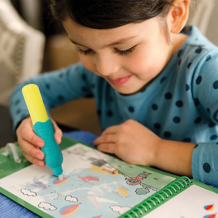 MindWare & Peaceable Kingdom - Wholesale Coloring & Activity Book - Kids & Baby - Water Art Book: Vehicles2