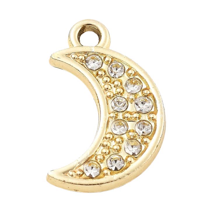 Colgante de Luna de Aleación de Oro para venta al por mayor de Love, Paige Designs
