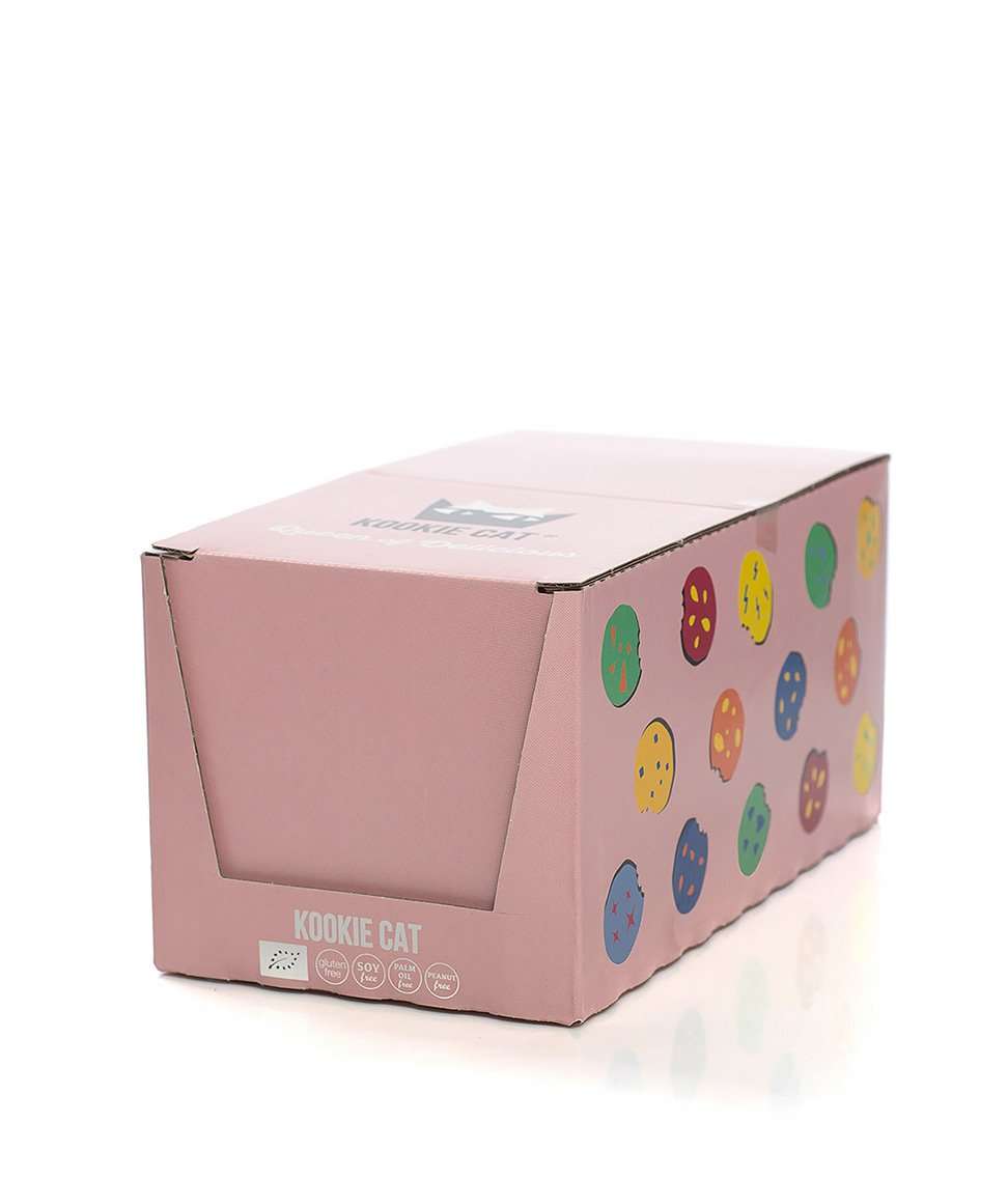 Smart Organic - Wholesale Cookie - Vanilla and Choc Chip Cookie, Bio, Kookie Cat, 50g2