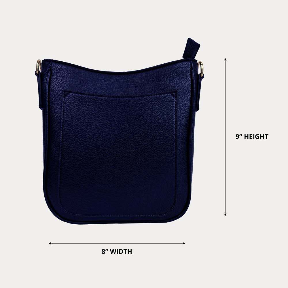 AHDORNED - Wholesale Messenger Bag - Women's - Madelyn Vegan Pebble Mini Messenger34