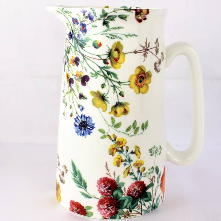 Field Flowers Großer 2-Pint-Krug für den Großhandel von Rob Turner THE ART OF TABLEWARE