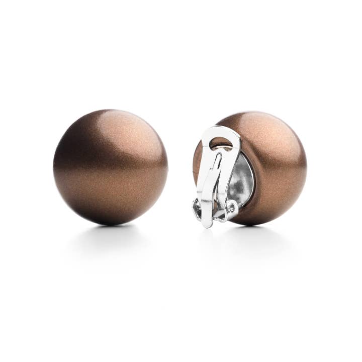 Mirta Accessori Moda - Wholesale Clip-On Earrings - Metal Ball Clip Earrings 100% Made in Italy1