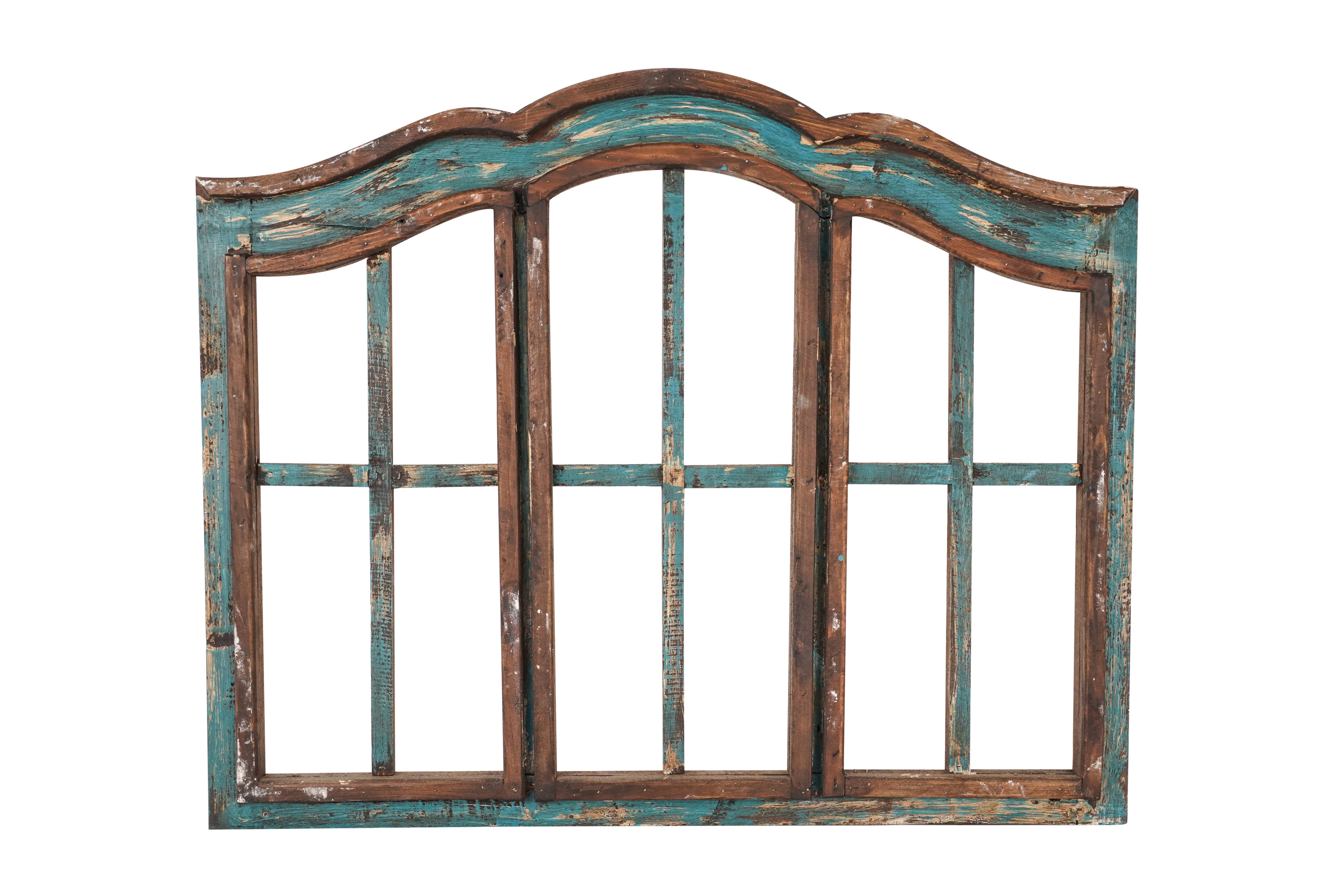 My Amigos Imports - Wholesale Dimensionele/3D-muurkunst - Bayview architectonisch houten kozijn landhuisstijl - 79x65 cm2