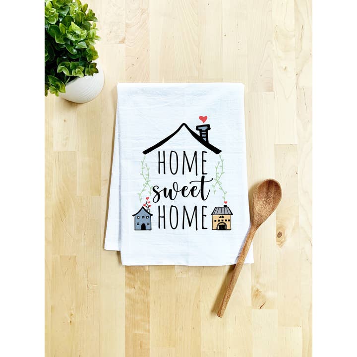 Moonlight Makers - Wholesale Tea Towel - Colorful Dish Towels - Home Sweet Home