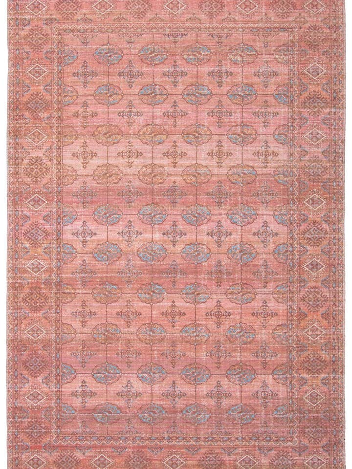 Tapete Área Vermelho Turkoman por atacado de ECARPETGALLERY