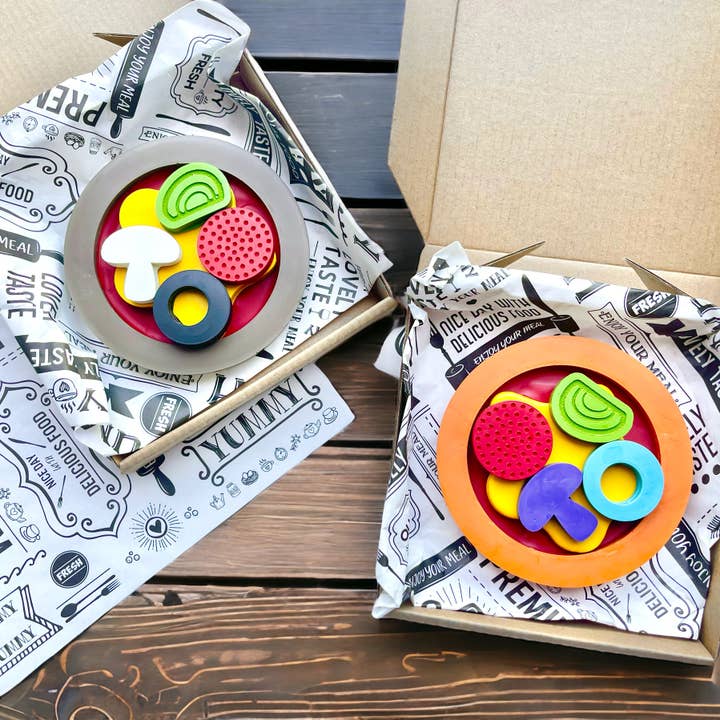 KagesKrayons Original Pizza Crayon - Rainbow Or Classic and other Purchase Wholesale pizzakarton. Free Returns & Net 60 Terms on Faire trending on Faire.