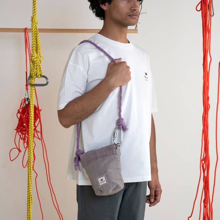 Hemper – wholesale Crossbody-väska – Unisex – Klätterväska Fura Lavendel