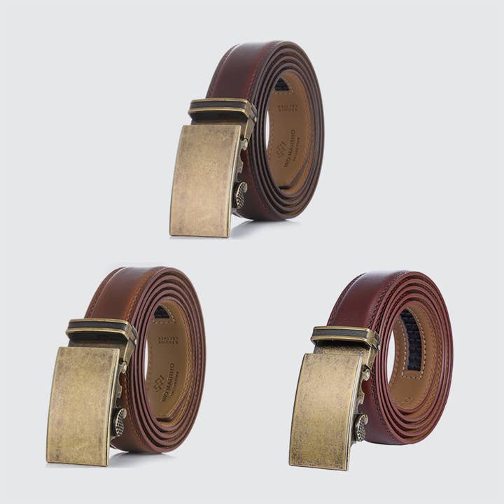 Aurelian Designer Ratchet Belt for wholesale by Mio Marino