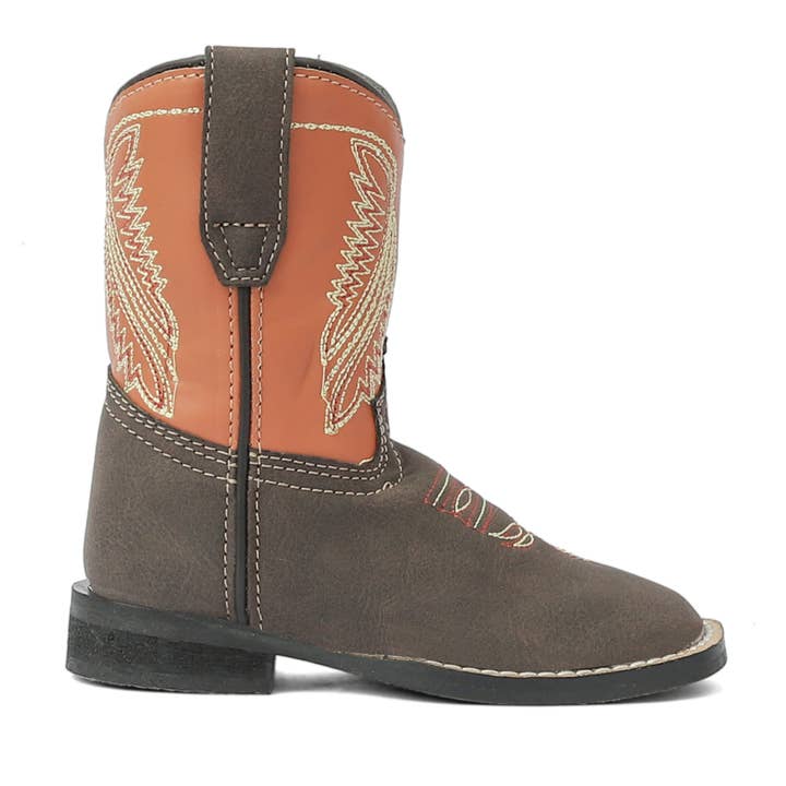 TuffRider Toddler Big Bend Rounded Toe Western Boot for wholesale by JPC Equestrian