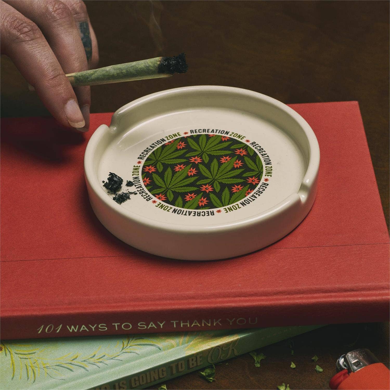 Questionables - Wholesale Decorative Box - Recreation Zone Ashtray1