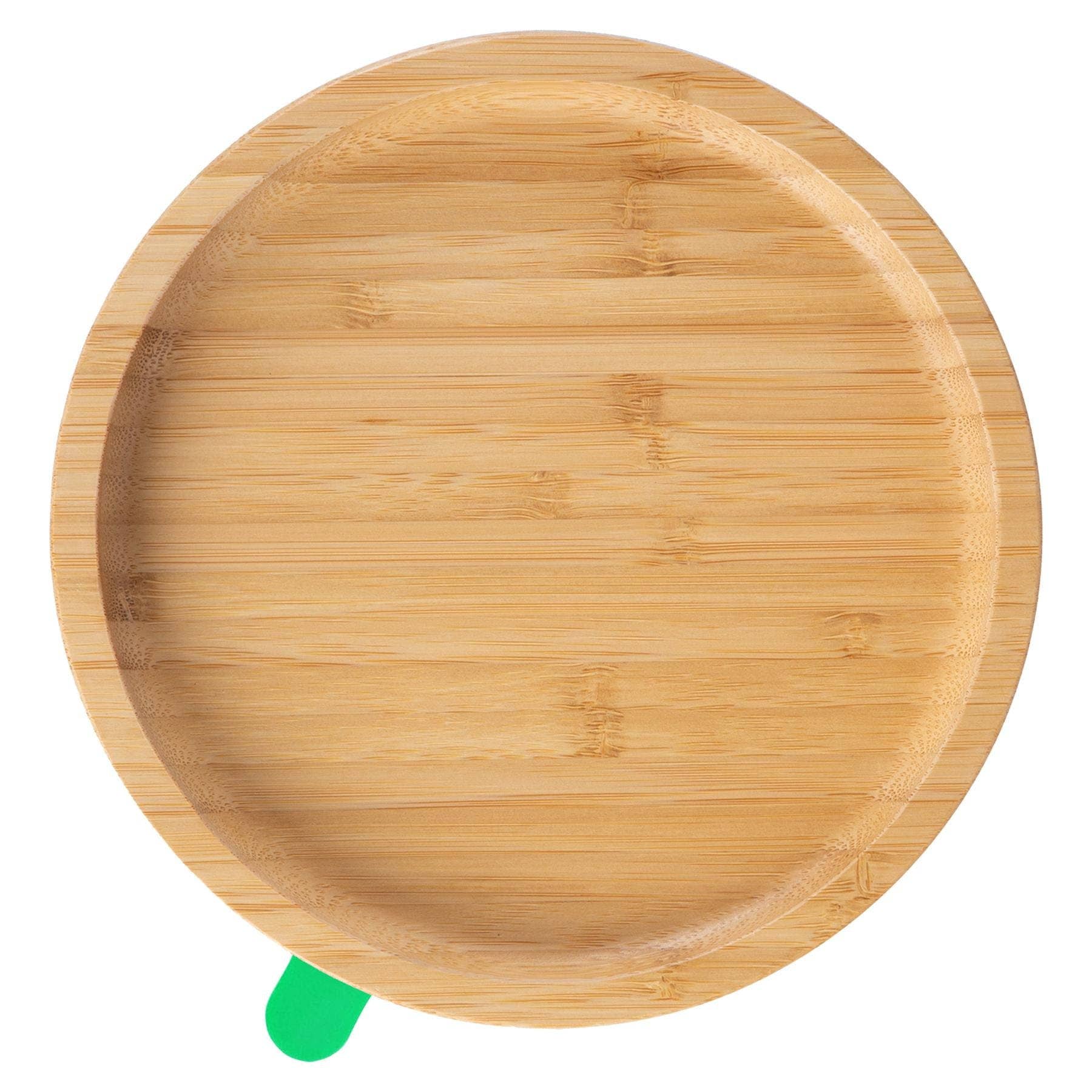 Rinkit Ltd – Engroshandel Middagstallerken – Børn og baby – Lille spisestue børn bambus suge rund plade2