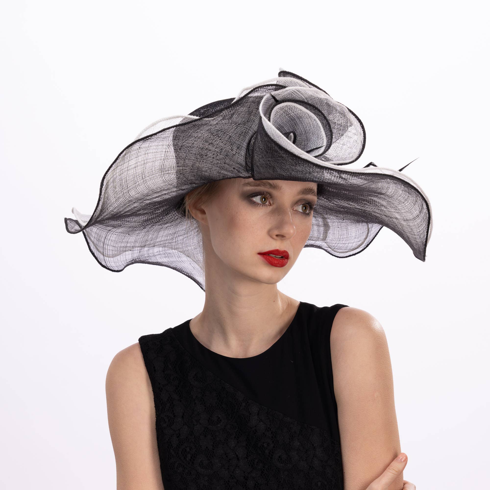 KaKyCo - Vente Chapeau de paille – femme - Chapeau souple double couche en sinamay | 1221315