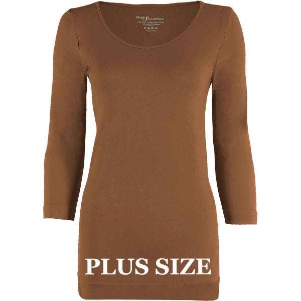 The Magic Scarf Company - Wholesale Knit Top - Women's - 2820 - Magic SmoothWear 3/4 & Long Sleeve80