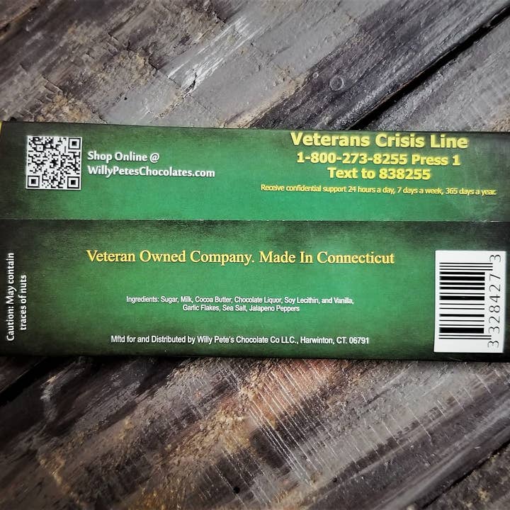 Willy Petes Chocolate Co - Wholesale Chocolate Bar - Death Breath Chocolate Bar2