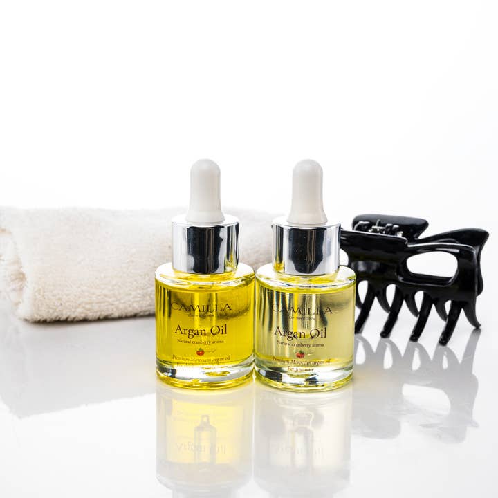 Camilla of Sweden - Wholesale Hair Oil - Argan Oil for thick & curly hair2