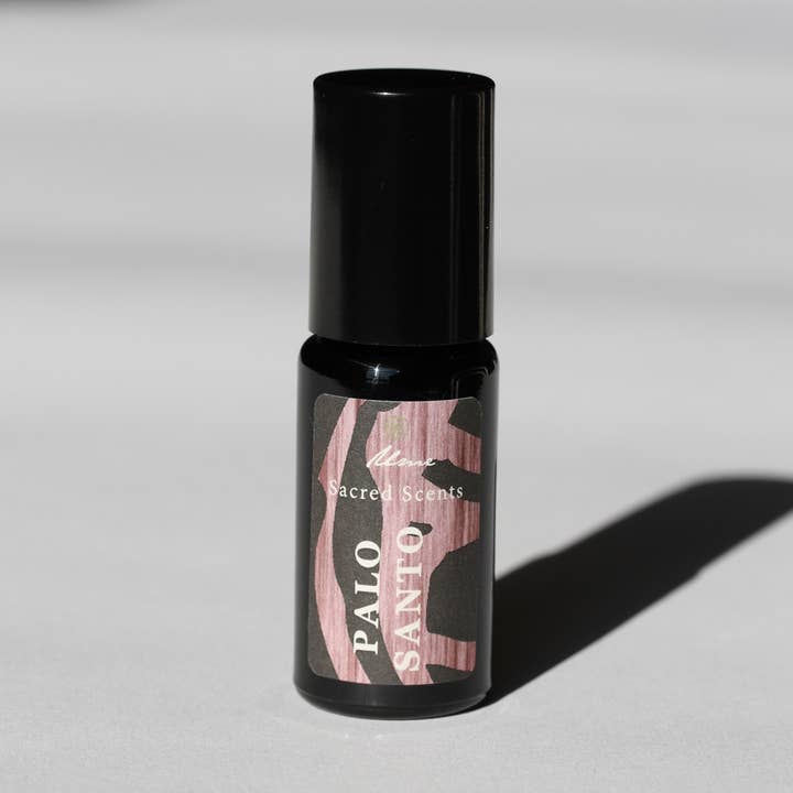 Olio dai profumi sacri PALO SANTO (legno sacro) per la vendita all'ingrosso da parte di Ume Incense