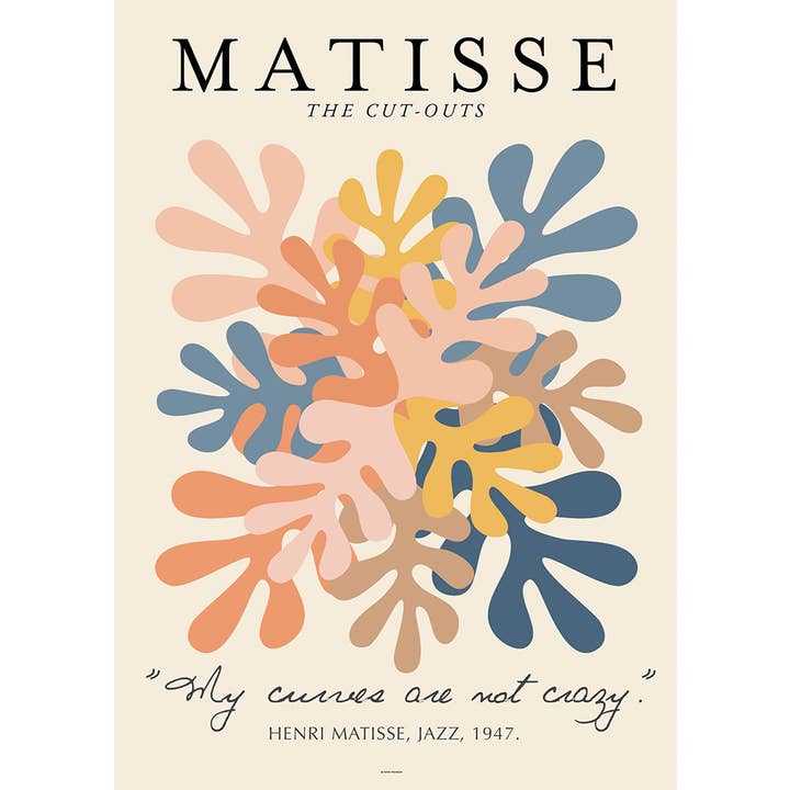 Impression artistique Matisse Cutouts II pour la vente par Paper Provision
