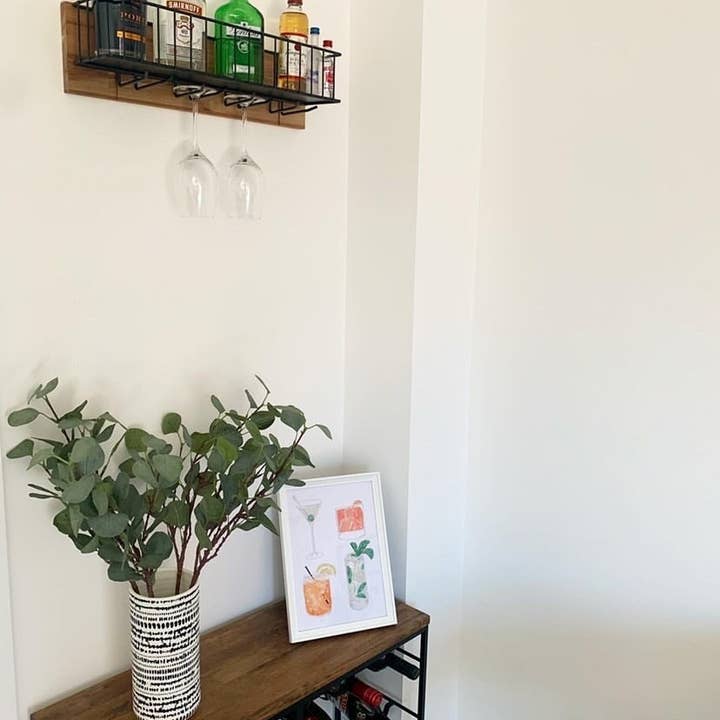 4 Cocktails Drink Alcohol Wall Decor Print for wholesale by WinsterCreations™