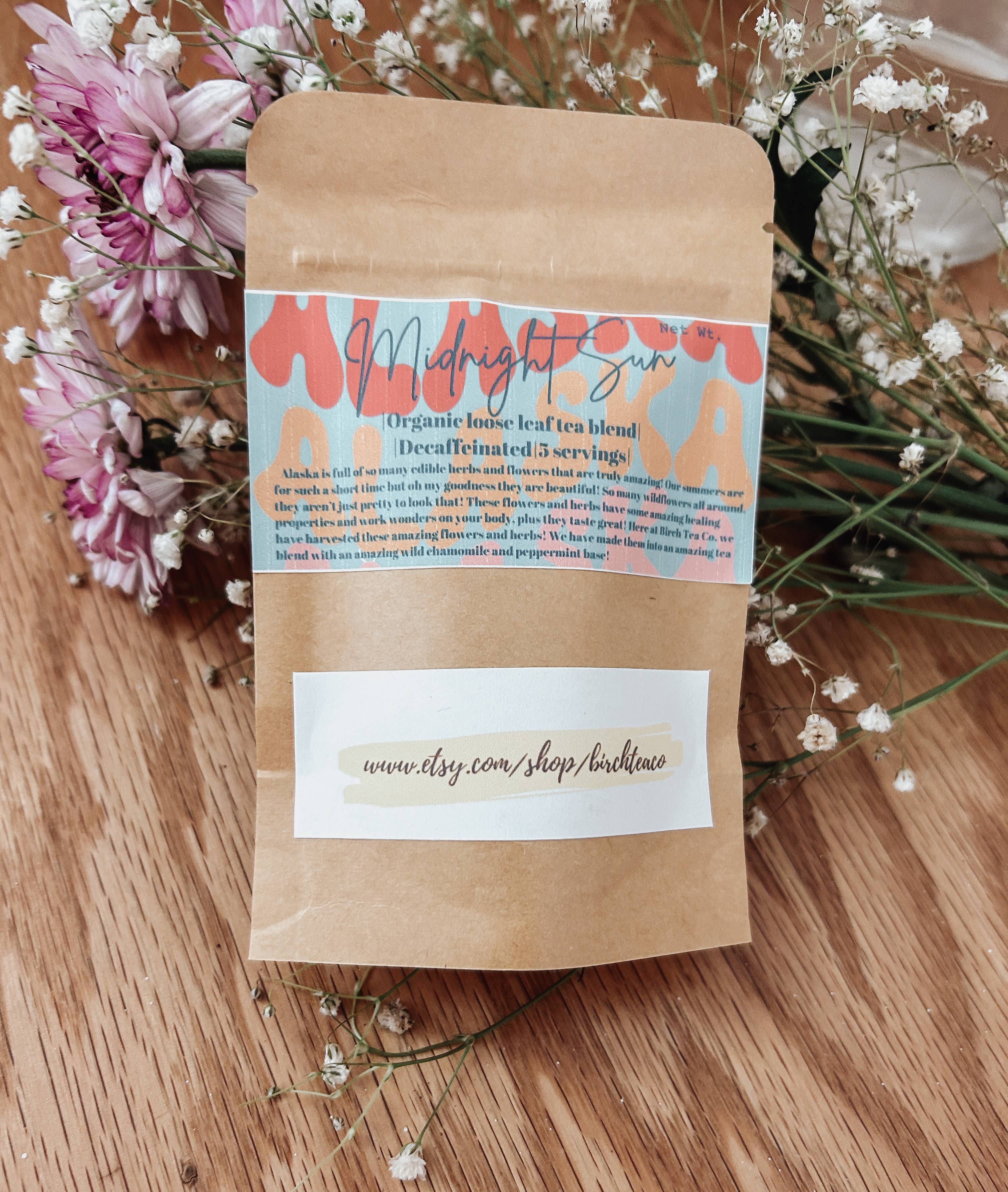 Birch Tea Co. – wholesale Loose tea – Midnight-Sun - Alaska Wildflower Herbal Tea Blend2