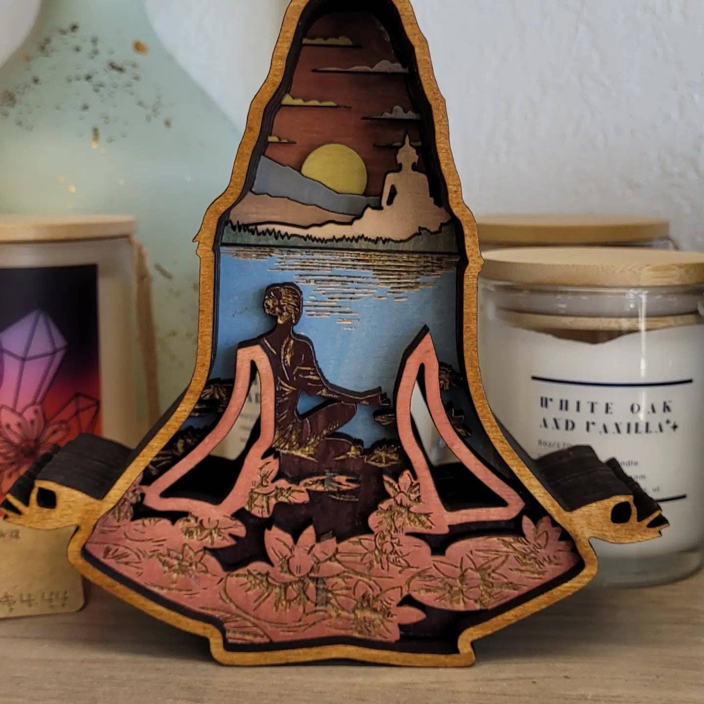 Jorgie Spark - Wholesale Decorative Tabletop Object - Meditation Lady1