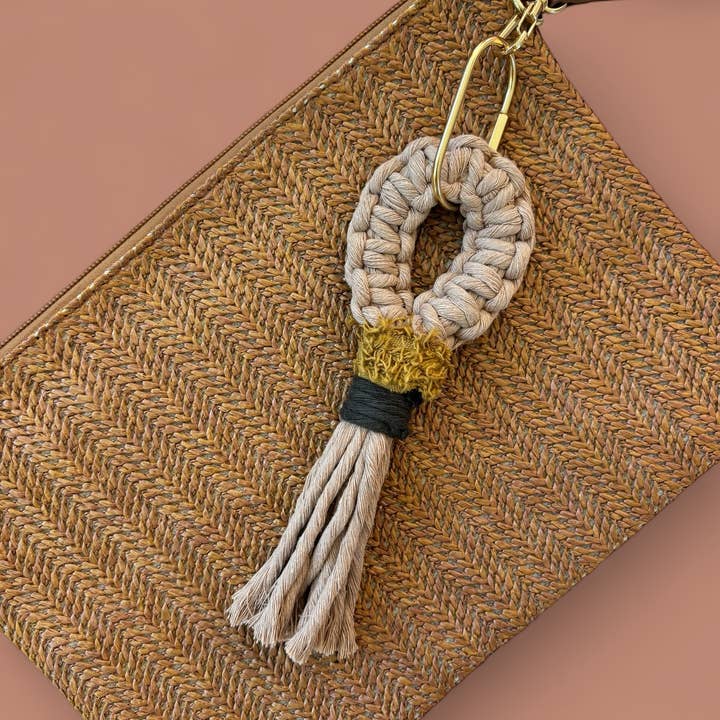 Offhand Fibers - Wholesale Keychain - Women's - The Mod Keychain, Bag Charm - Accessories, Gifts6