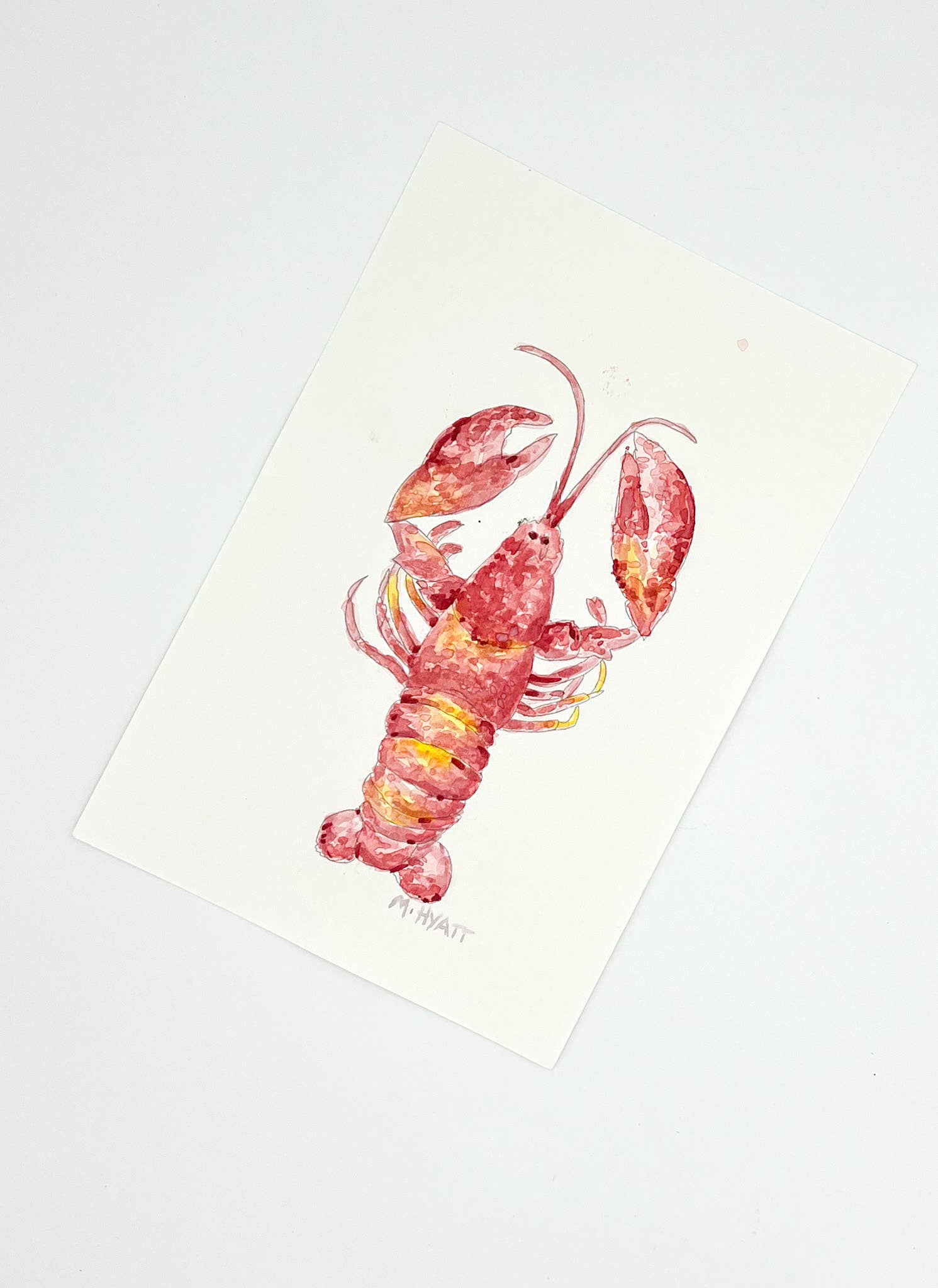 Melissa Hyatt - Wholesale DIY Craft Kit - Watercolor Art Kit- Lobster5