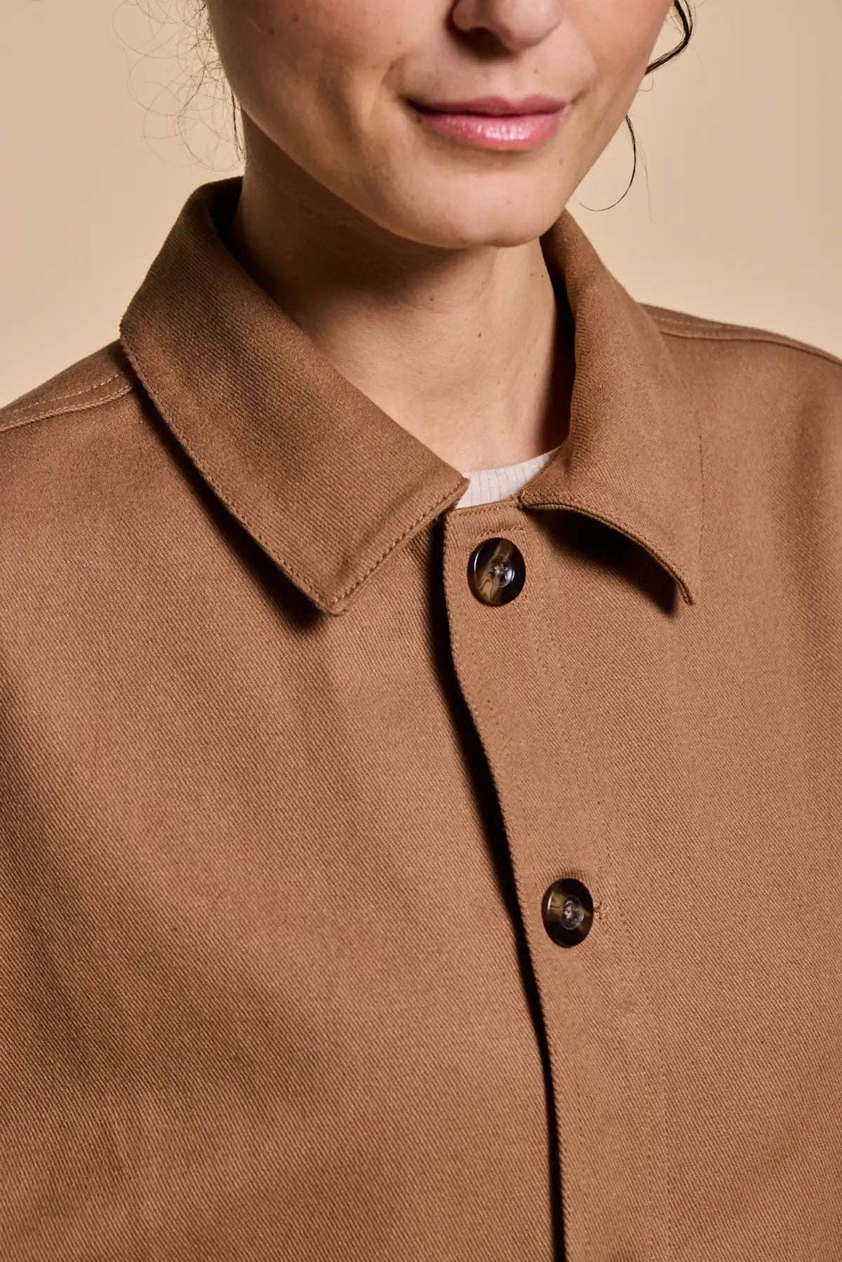 Hindbag – wholesale Jacket – Men's – Marcel Cinnamon Unisex Jacket4