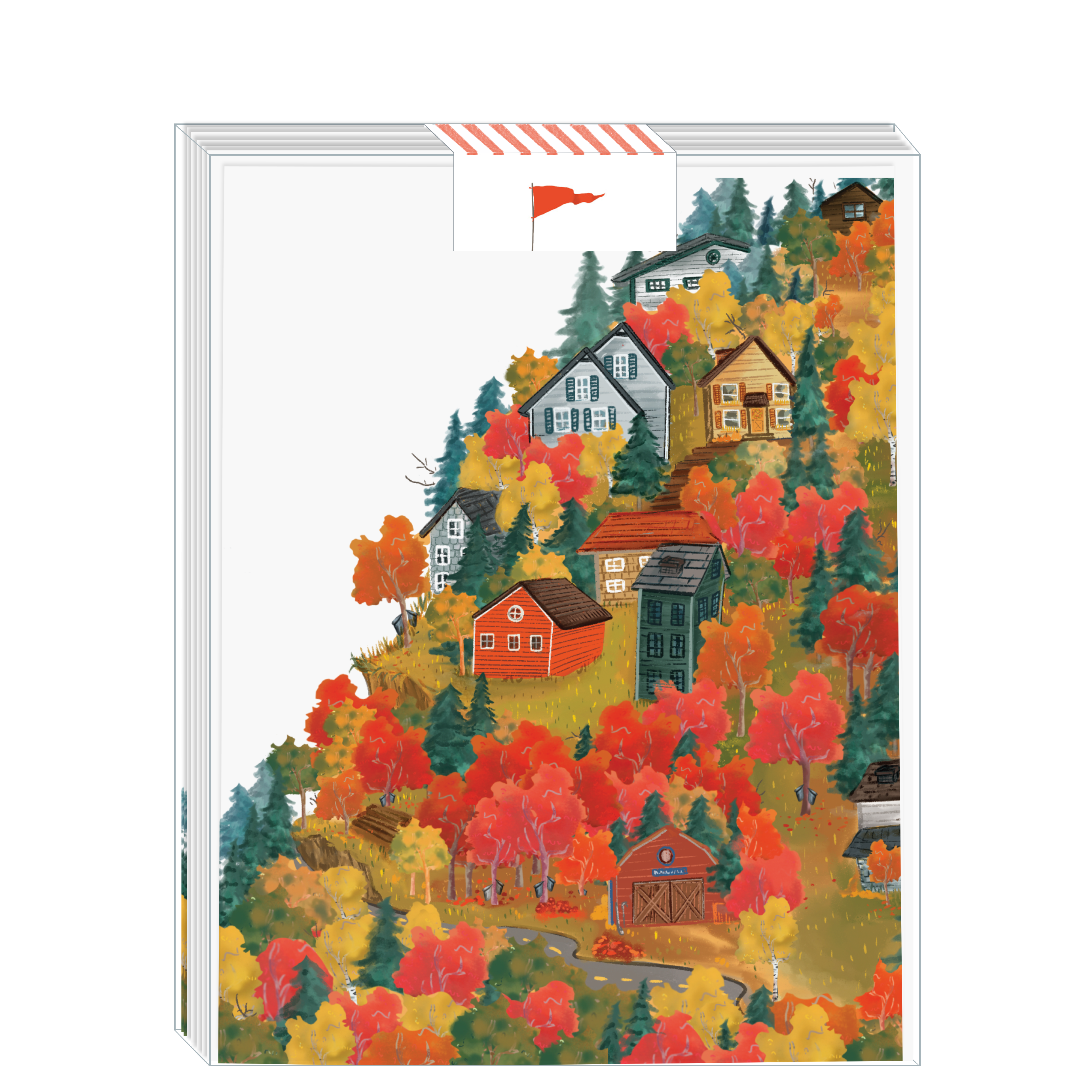 Ramus & Co. - Wholesale Stationery/Notecard Set - Fall Assorted Set of 81