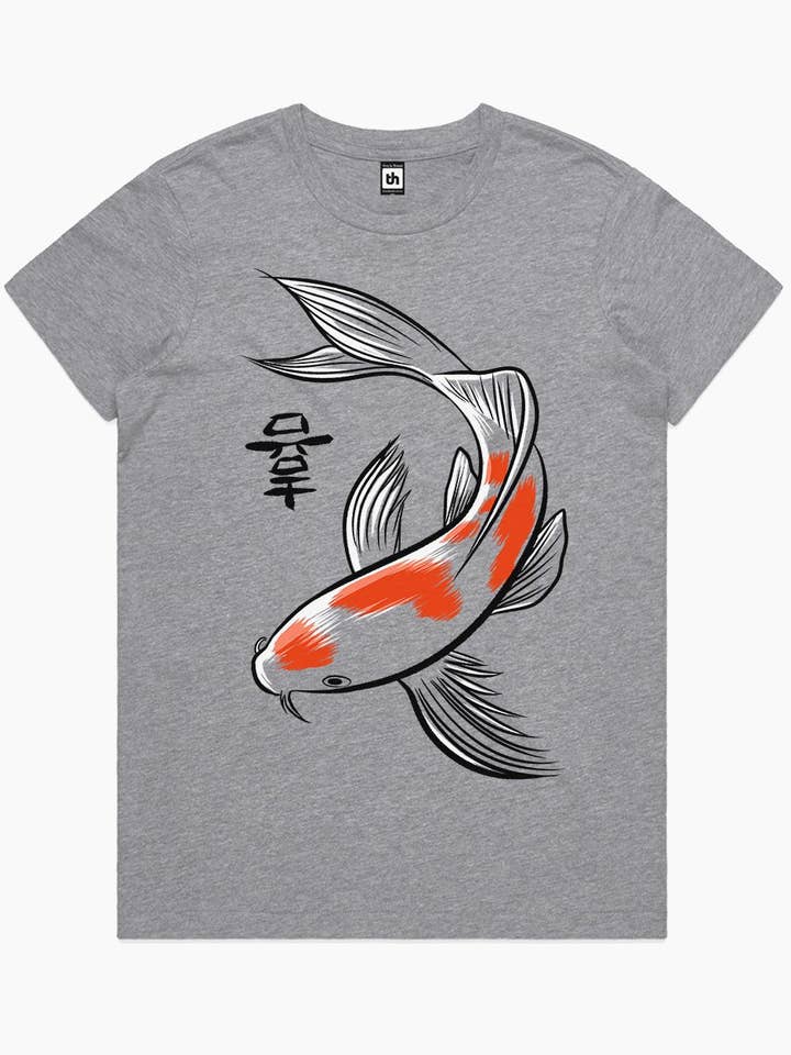 Threadheads - Wholesale Screen printed t-shirt – unisex - Japanese Carp T-Shirt4