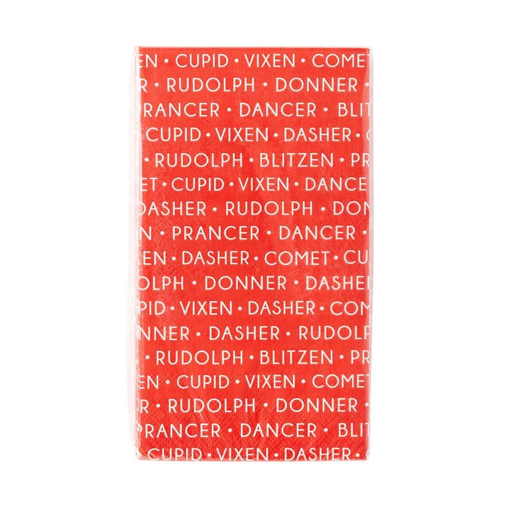 PLTS352O - Toalla para invitados con nombres de renos y otras tendencias de Resultados para nombres comida al por mayor. Devoluciones gratuitas y condiciones de pago a 60 días en Faire en Faire.
