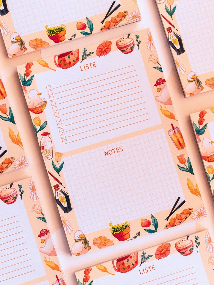 A5 notepad - Cottage for wholesale by Sekai of kangae