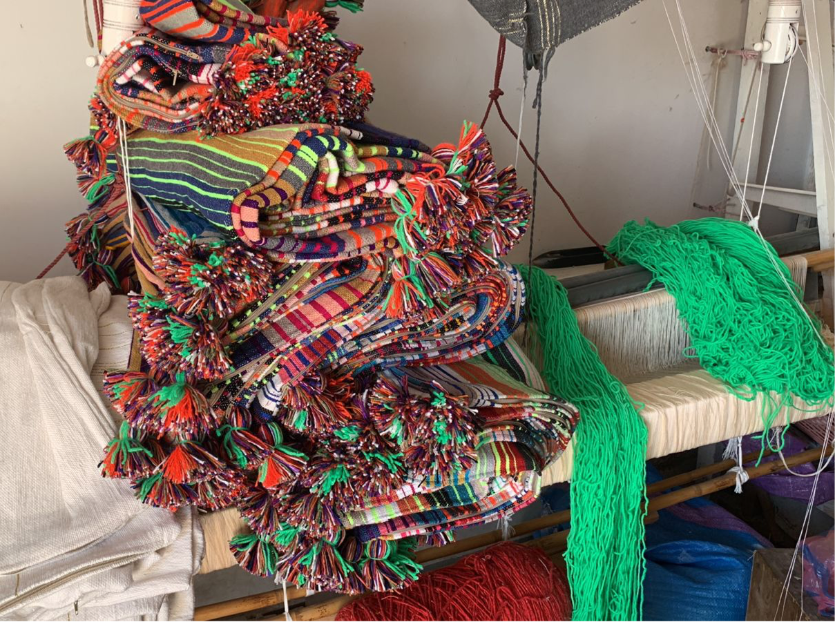 SOUK in the CITY - Vendita all'ingrosso Cuscini decorativi - Cuscini MOUIRA a righe e con pompon - 50 x 50 cm e 60 x 45 cm11