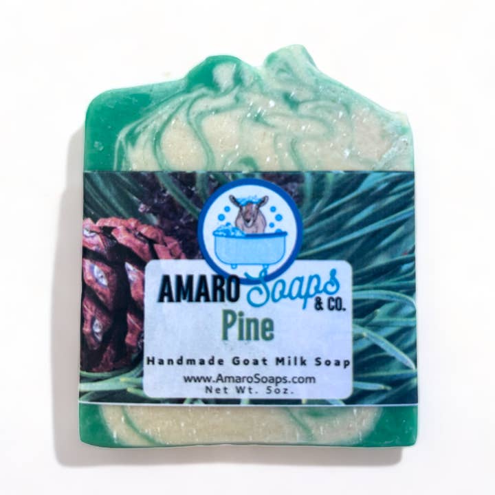 Sabonete de pinho por atacado de Amaro Soaps & Co.