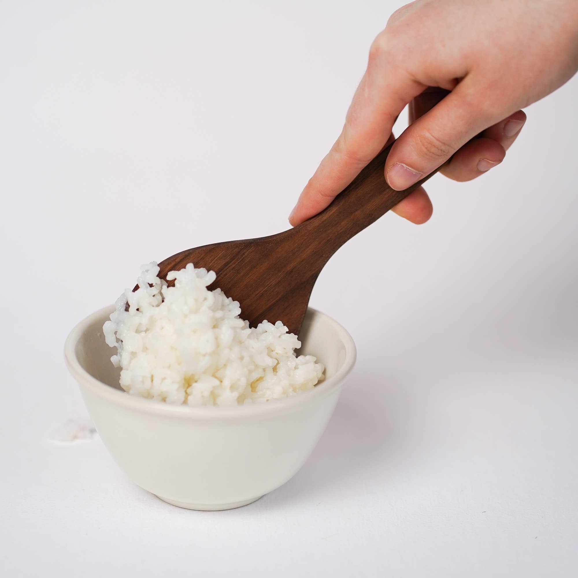 Collin Garrity - Wholesale Kitchen Spoon - Walnut Rice Paddle Scoop4