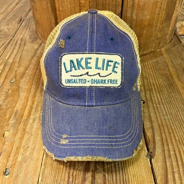 Lake Life Unsalted Hat for wholesale by The Goat Stock