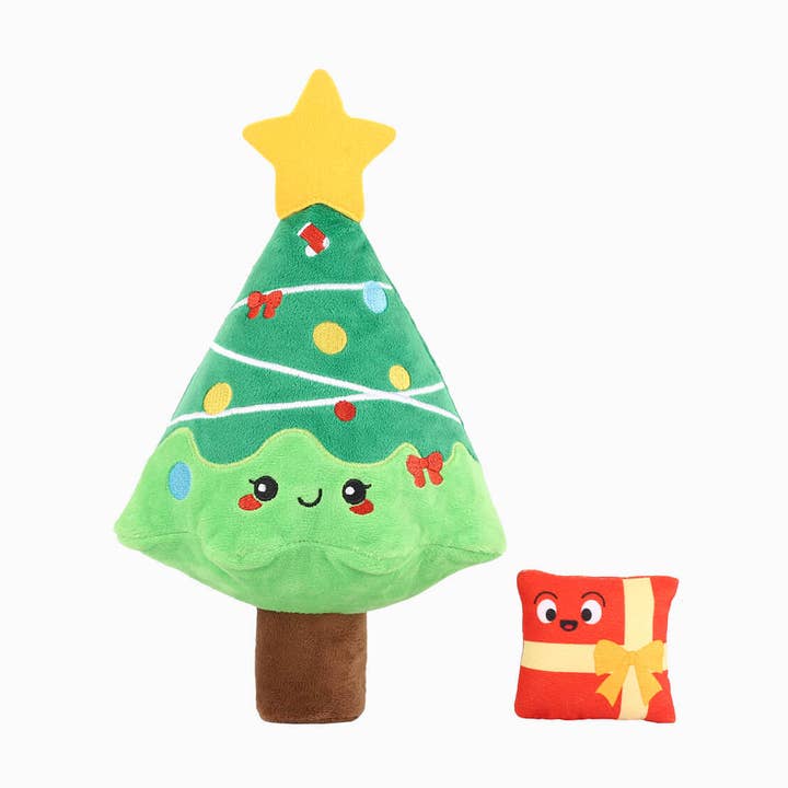 HugSmart Pet - Happy Woofmas | Juletræ - Plyslegetøj for engroshandel hos Hugsmart Products Inc