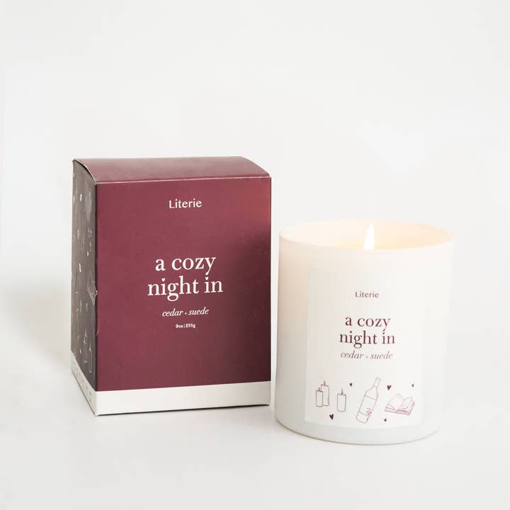 Literie - Wholesale Jar/Filled Candle - A Cozy Night In