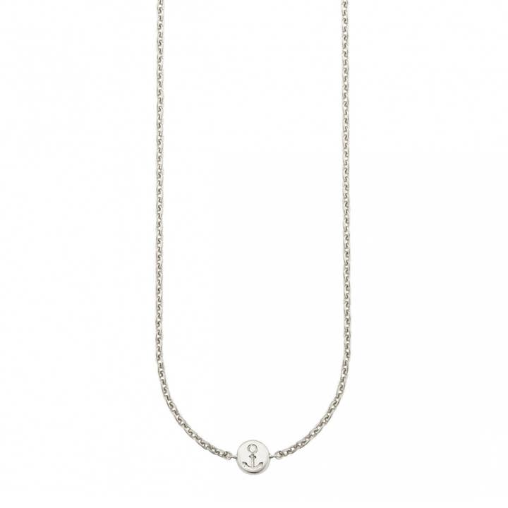 925 sterling silver rhodium-plated anchor necklace for wholesale by caï