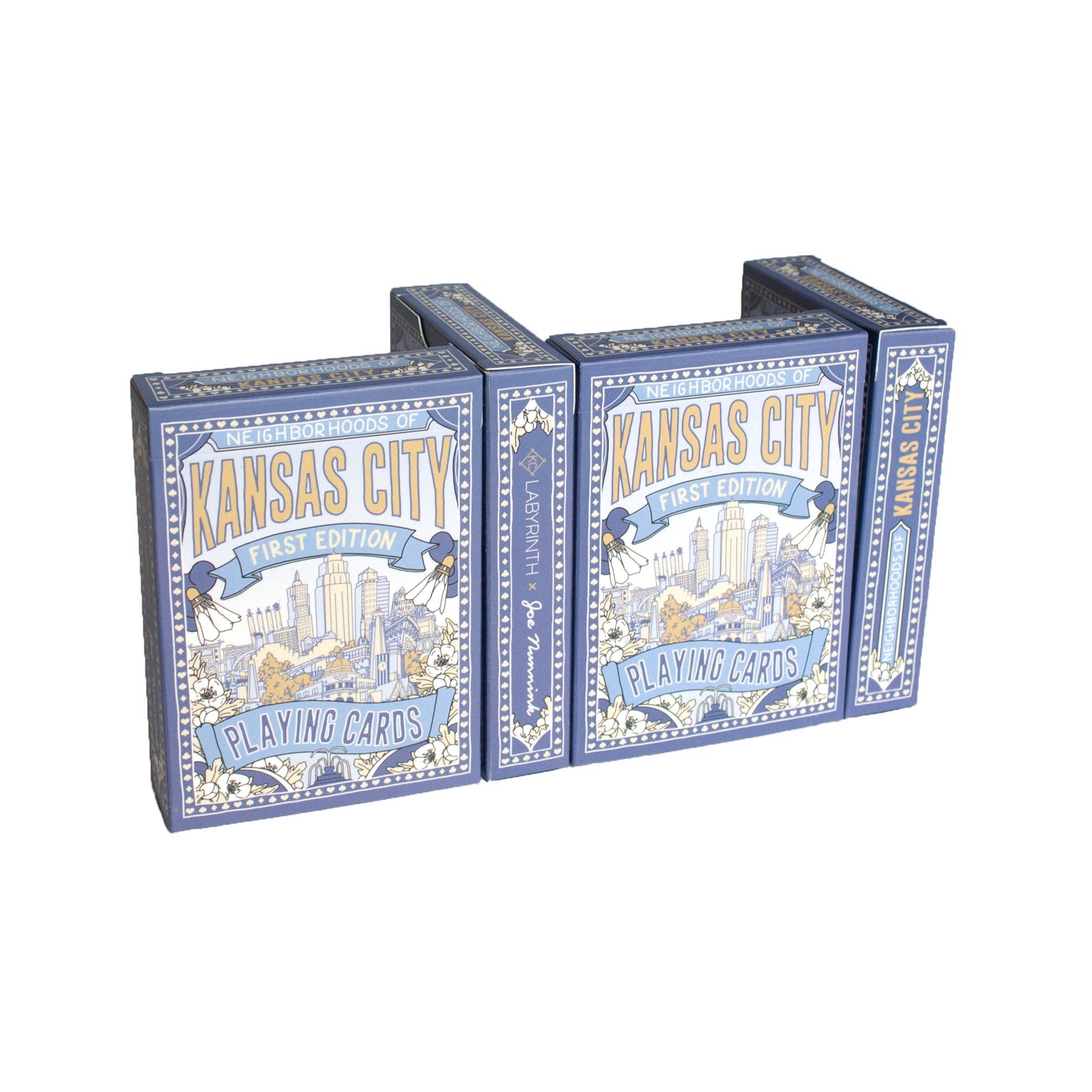 KC Labyrinth - Wholesale Playing Cards - Kansas City Playing Cards - Neighborhoods1