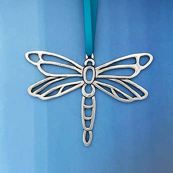 Basic Spirit - Wholesale Ornament - Dragonfly Pewter Window Ornament