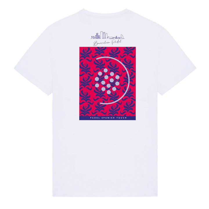 PADEL BARCELONA SPANISH herre T-shirt for engroshandel hos PADEL ONLY