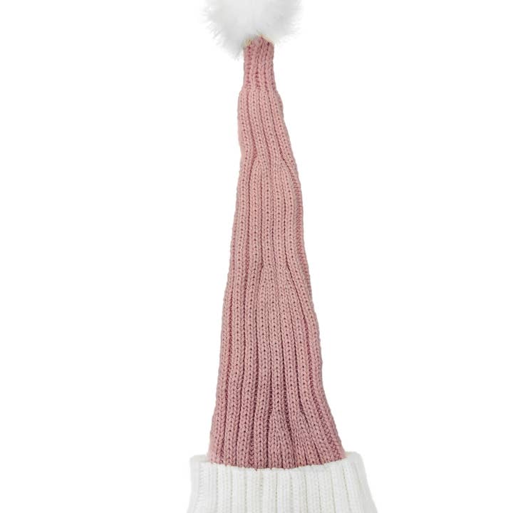 Snazzy Santa - Wholesale Beanie - Unisex - Coarse Knitted Santa Hat - Pink2