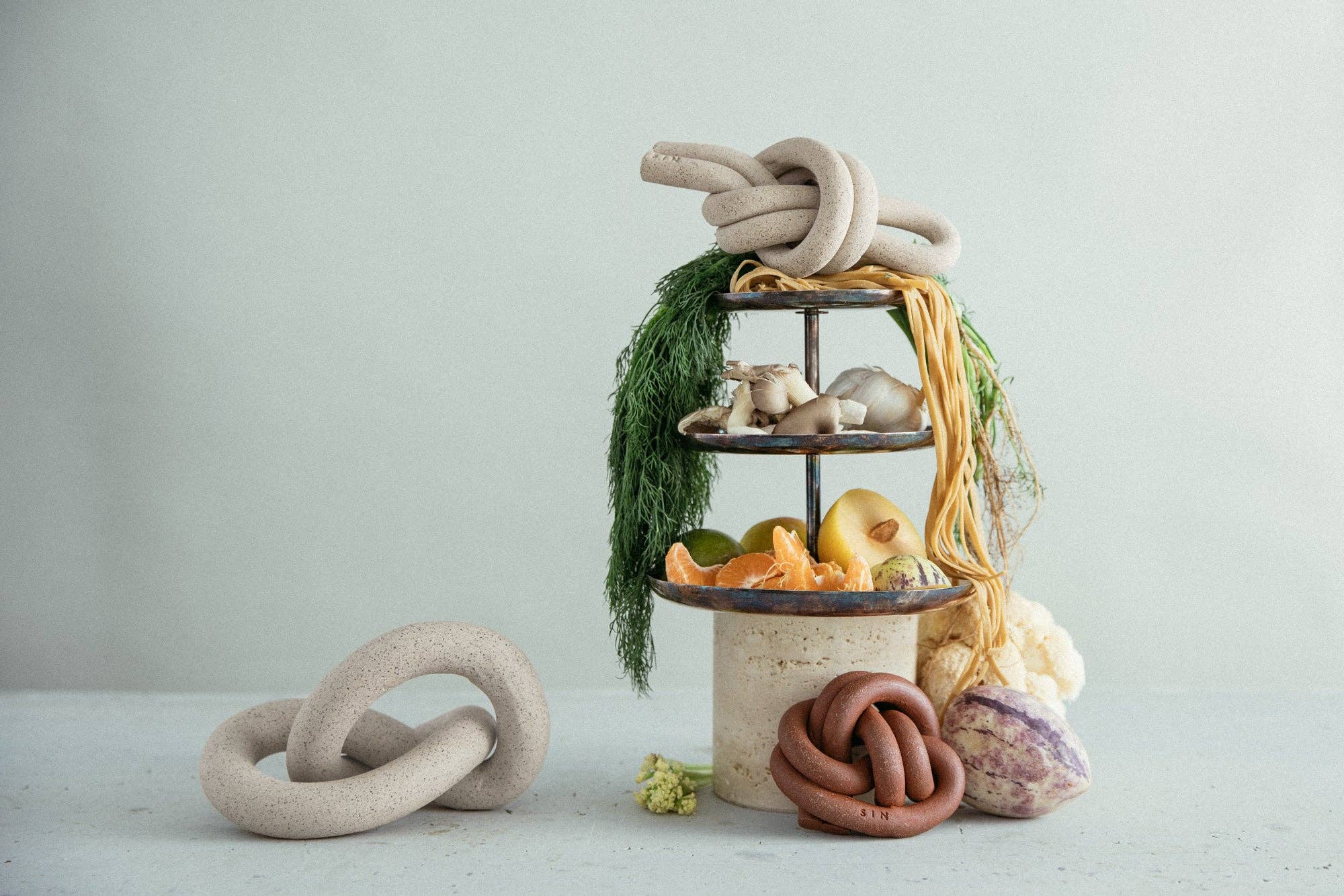 Virginia Sin - Vente Décorations de table - Infinity Knot, sable5