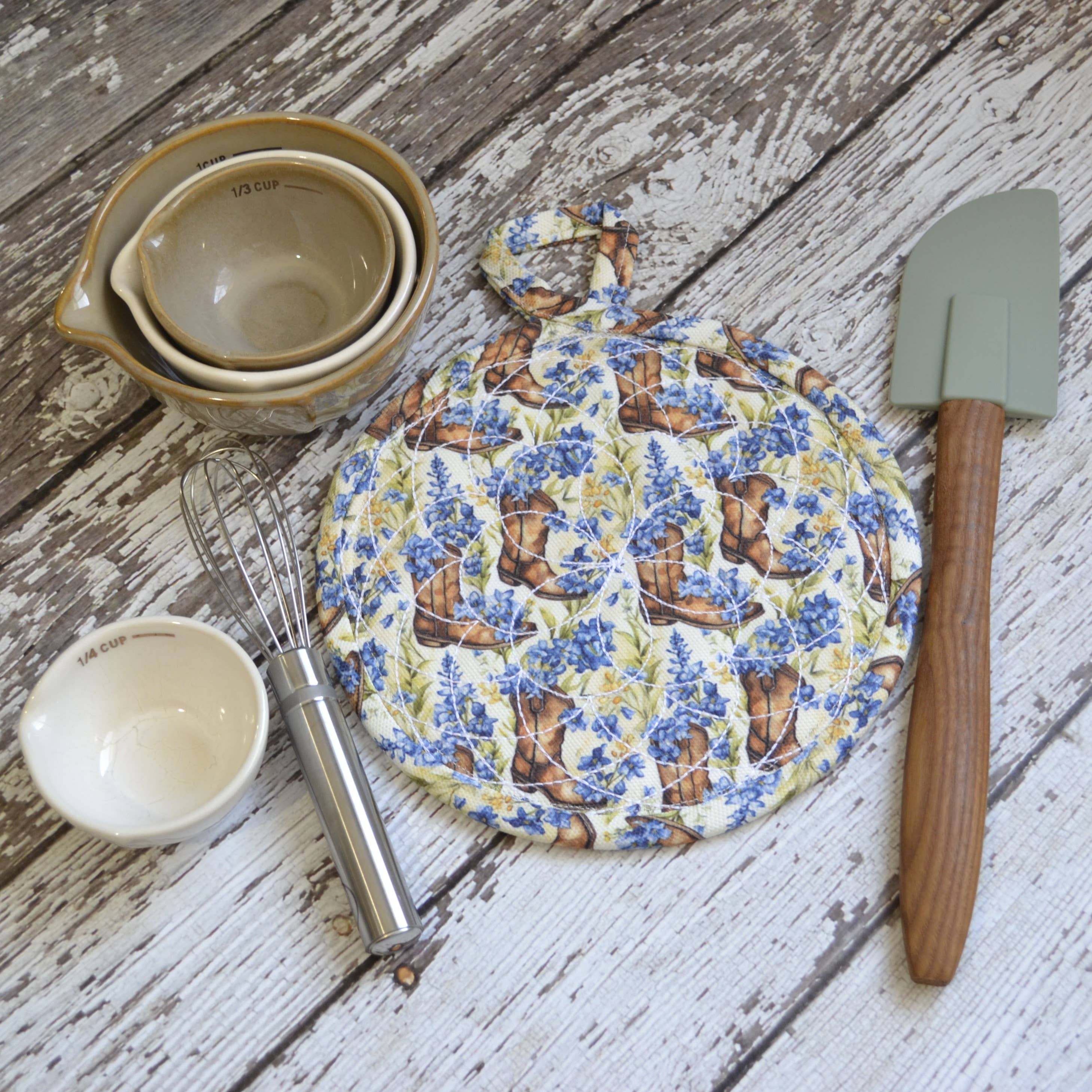 SewMuchMoreStore - Wholesale Tea Towel - TX - Blue Bonnet Collection32