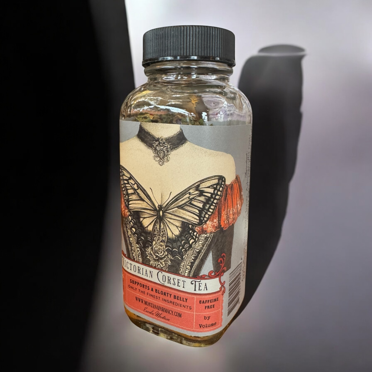 Montana Farmacy - Wholesale Loose Tea - Vintage Victorian Corset Tea support a bloaty tummy Tea Jar3