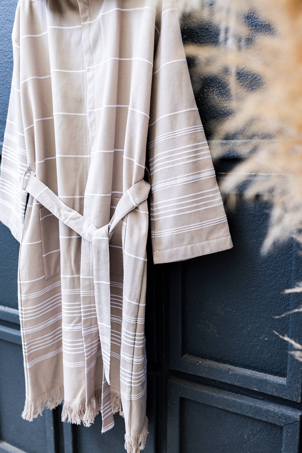 Kikoya – wholesale Robe – Unisex – Terrybacked Bathrobe Turkish Cotton Light Weight Hood Quick 8