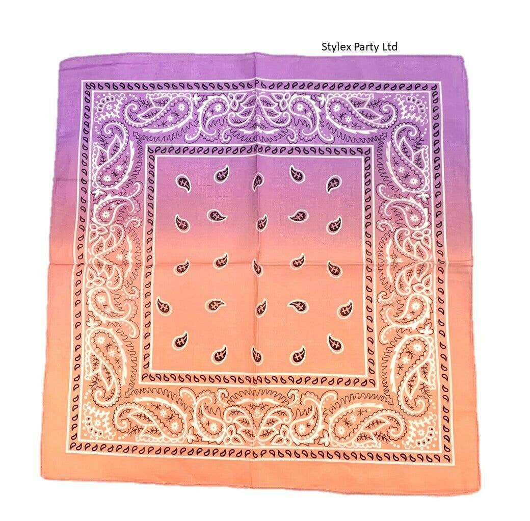 Stylex Party - Vente Bandana – femme - Écharpes Bandana Funky Design Paisley Headband57